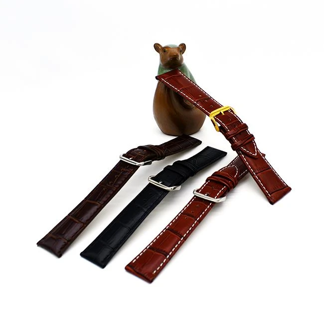 Calfskin Cow Genuine Leather Watch Strap
