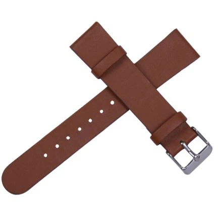 20mm Brown Leather Vintage Watch Straps