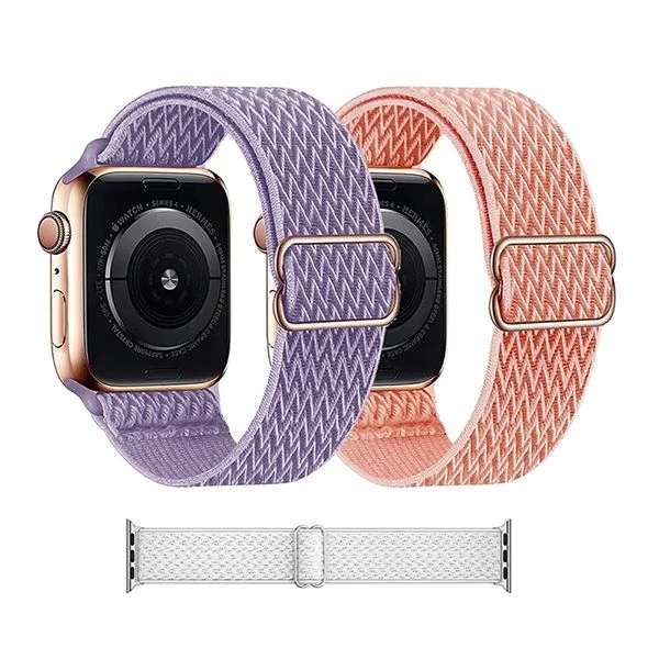 Elastic Adjustable Stretchy Solo Loop Watch Band