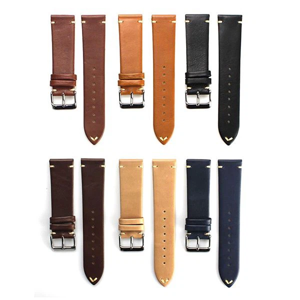 Vintage Tanned Watch Leather Band